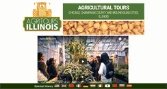 Desktop Screenshot of agritoursillinois.com